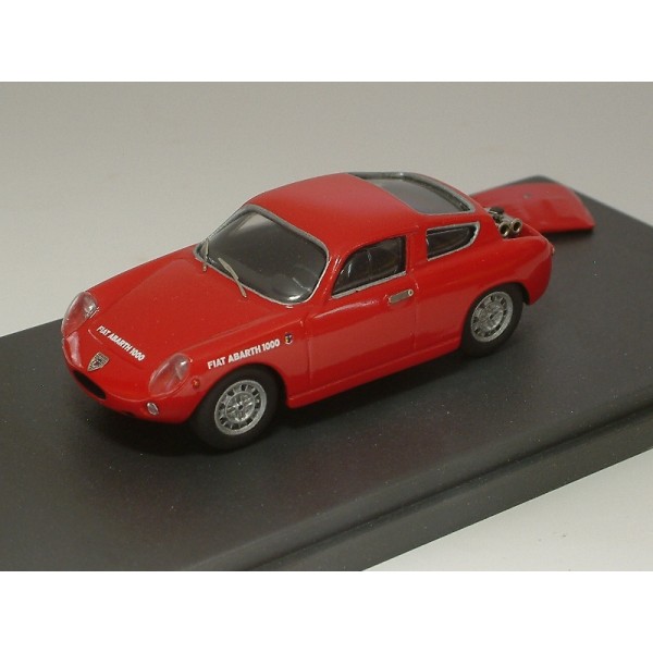 Fiat Abarth 1000 bialbero 1961 stradale rosso con motore - Standard Built 1:43 